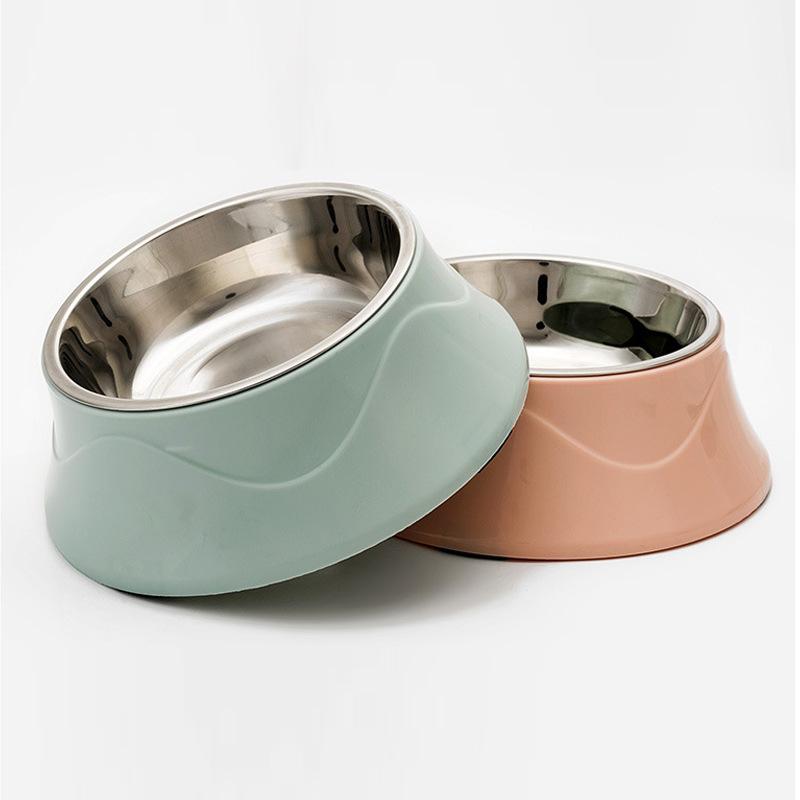 Dog Feeding Supplies Removable Stainless Steel Dog Food Bowl - Temu