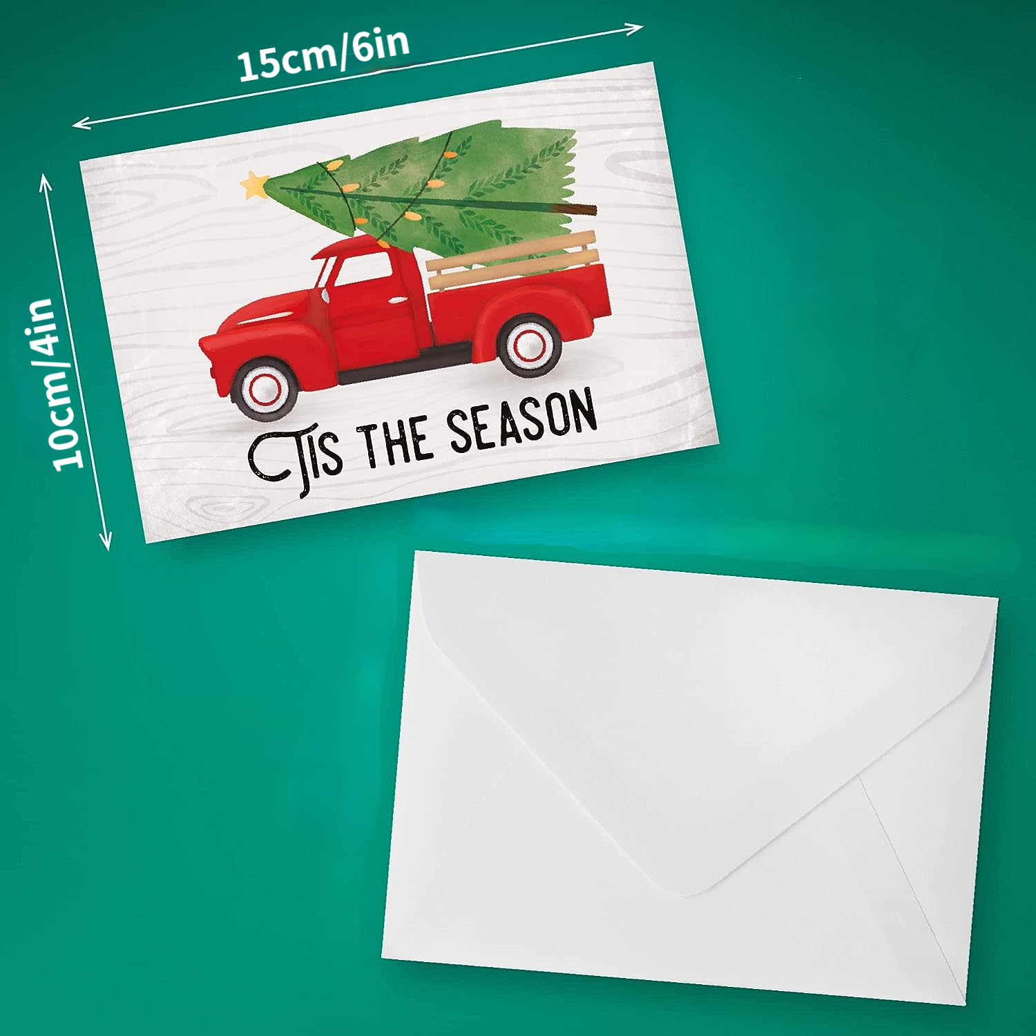 Boxed Holiday Notecards With Envelopes Christmas Gift Cards - Temu