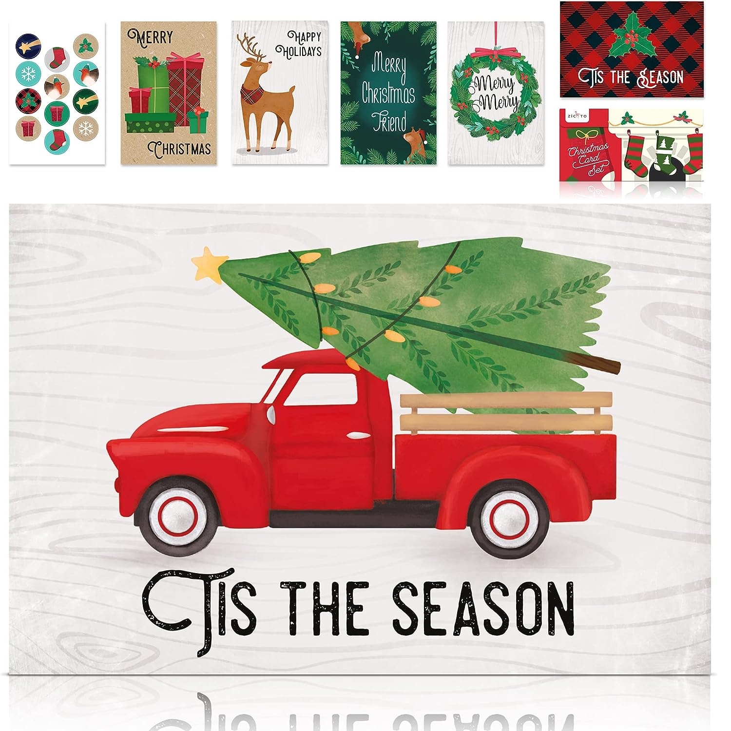 6pcs 12pcs Christmas Cards Christmas Message Cards Christmas Blessing Cards  Christmas Gifts Christmas Supplies Christmas Gifts For Friends And Family -  Office & School Supplies - Temu