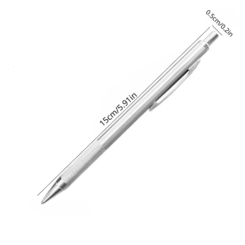 VebaCidi Scribe Tool, 2 Pieces Tungsten Carbide Tip Scriber, Engraved Pen  for Tile/Glass/Wood/Ceramics/Metal/Gold/Welding