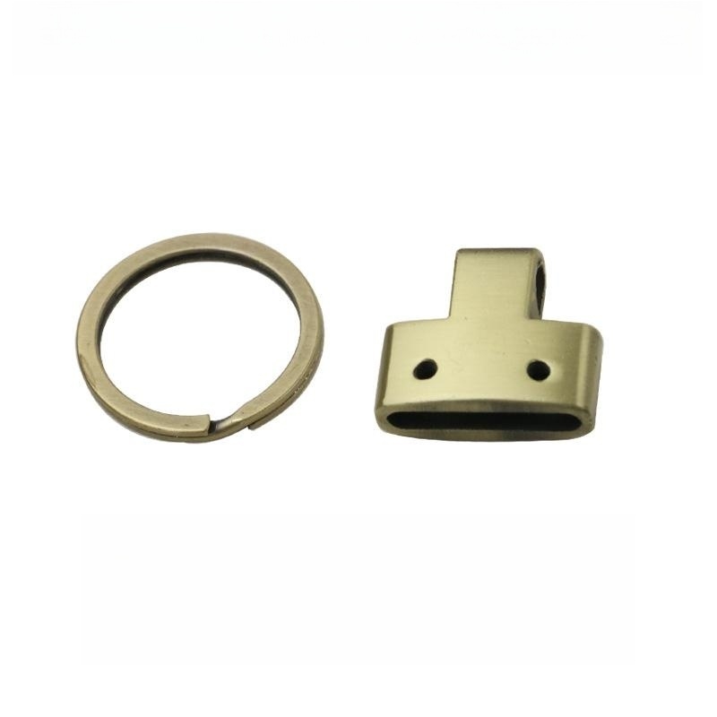 1pc, Metal O Ring Keychain Buckle Spring Hook, Bag Handbag Decor Connection Clasp DIY Hardware Accessories,Temu