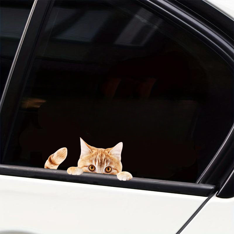 Autocollant fissuré pour chat de voiture autocollants pour - Temu