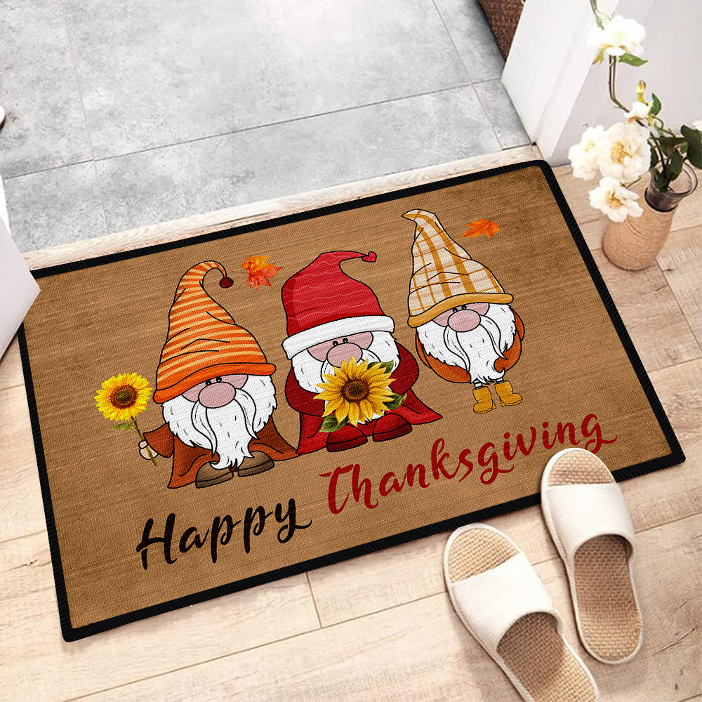 happy Thanks Giving Watercolor Dwarf Gnome - Temu