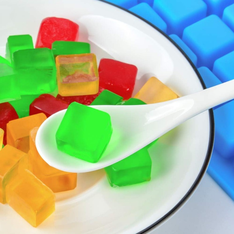 Silicone Mold Gummy Candy Chocolate Ice Cube Tray Jelly Molds DIY Tool 66  Cavity