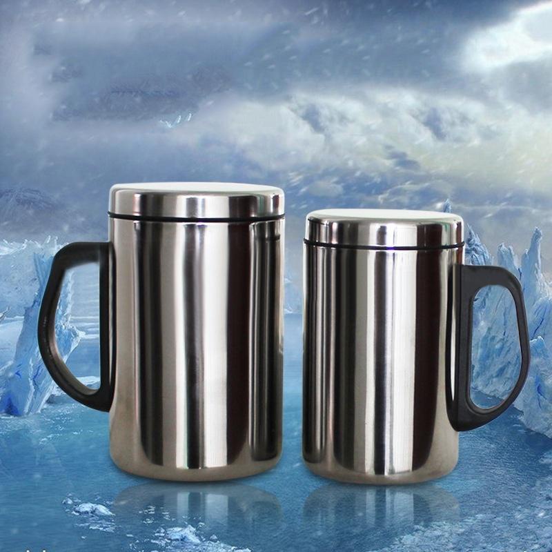 Vigo Coffee Mug With Lid And Straw Stainless Steel Coffee - Temu