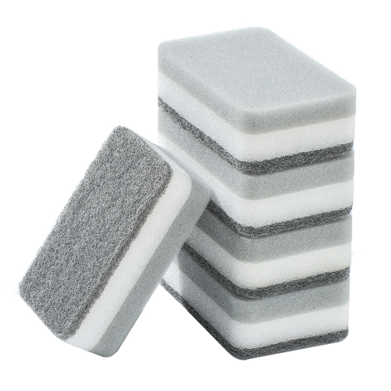 Dishwashing Sponges Black And White Double sided Thick - Temu