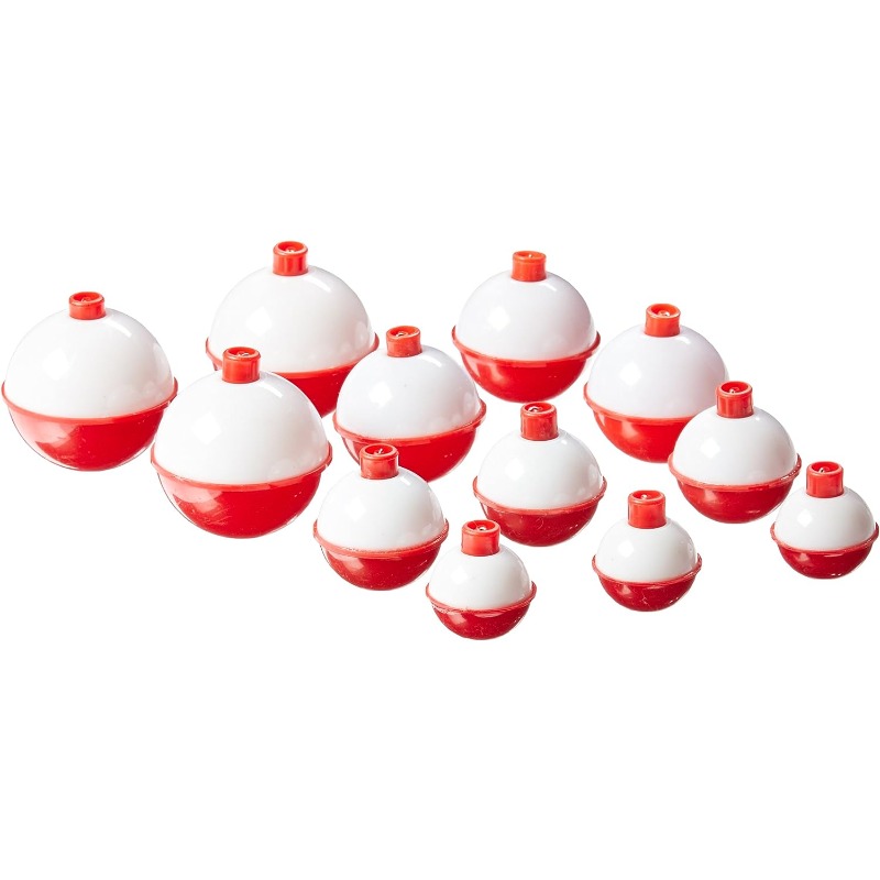 10pcs Fishing Lure Red and White Float Balls For fishing Bobbers