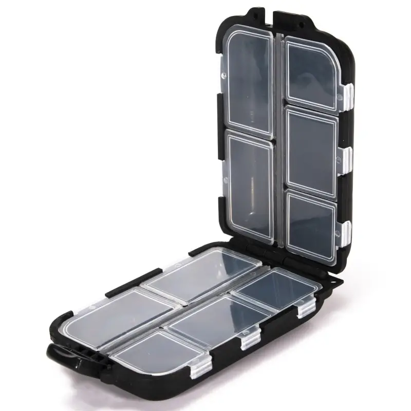 Fishing Tackle Box 10 Compartment Lure Hook Storage Case - Temu