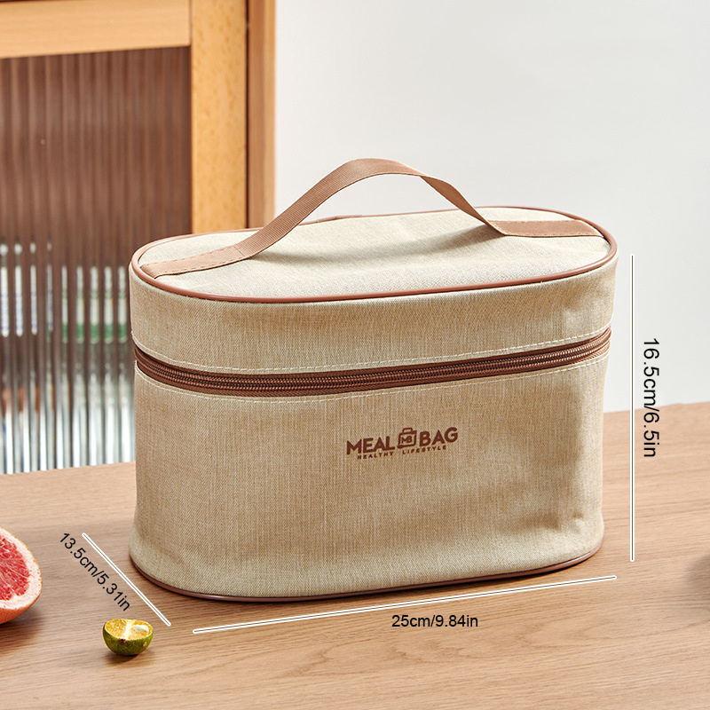 Thick Aluminum Foil Lunch Box Bag Waterproof Insulation Portable Essential