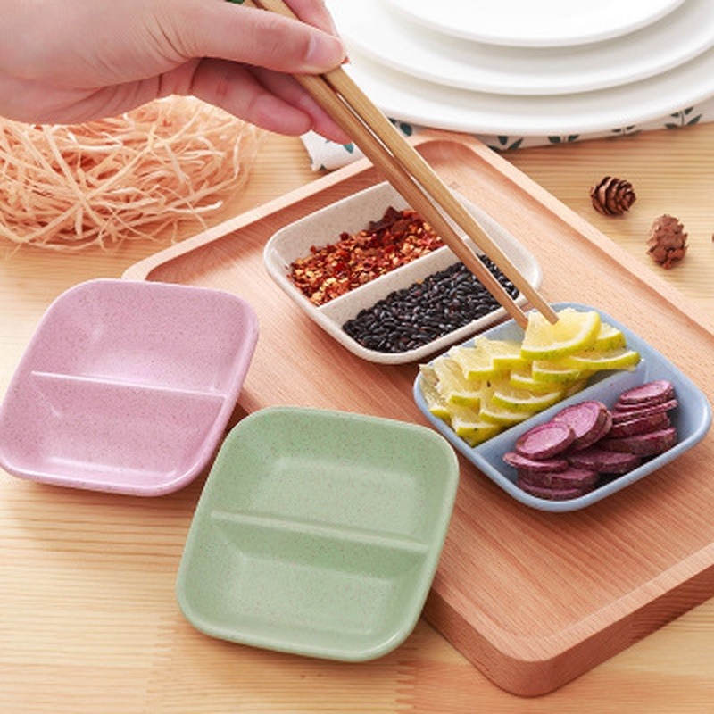 20pcs Plastic To Go Containers dipping sauce dishes White Seasoning Dish,  Sauce Dipping Bowls Saucers Bowl for Home Kitchen soy - AliExpress