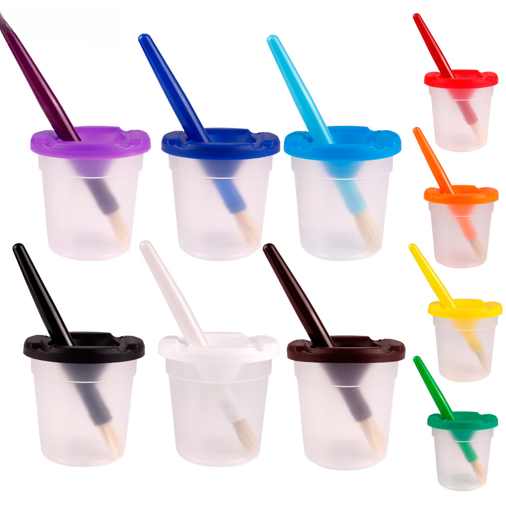 90 Pcs Paint Box Paint Cups Lids Kids Gadgets Kids Paint Epoxy Resin Child