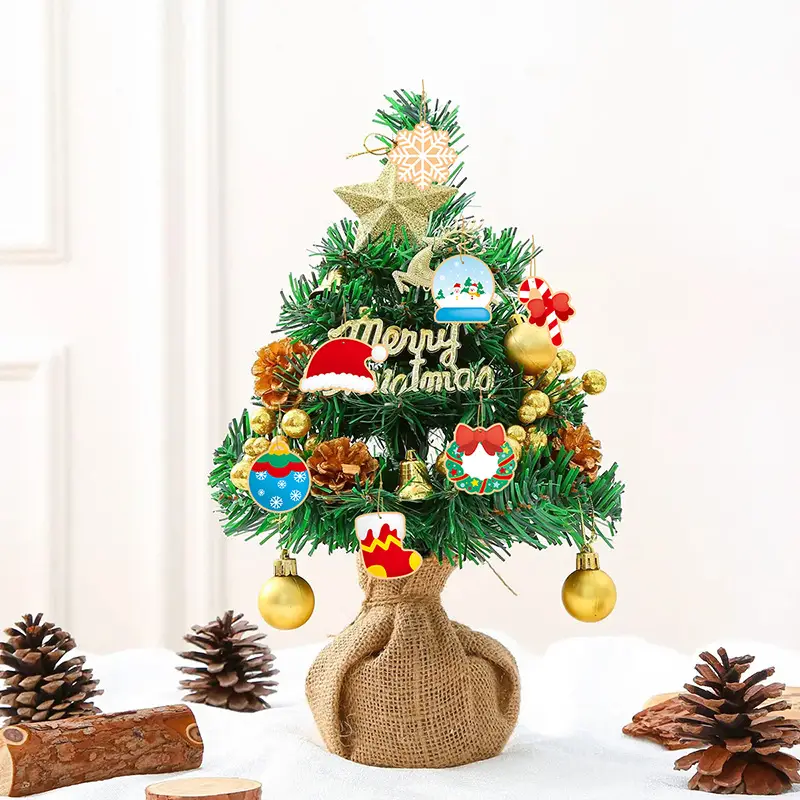 2023 New Christmas Party Decoration Snowman Tree Temu