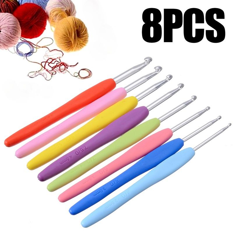 6/12 pcs Rubber sweater needle cap DIY Accessories Sewing Tools