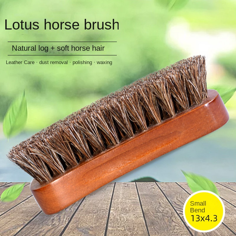 Pure Solid Wooden Horse Brush - Temu