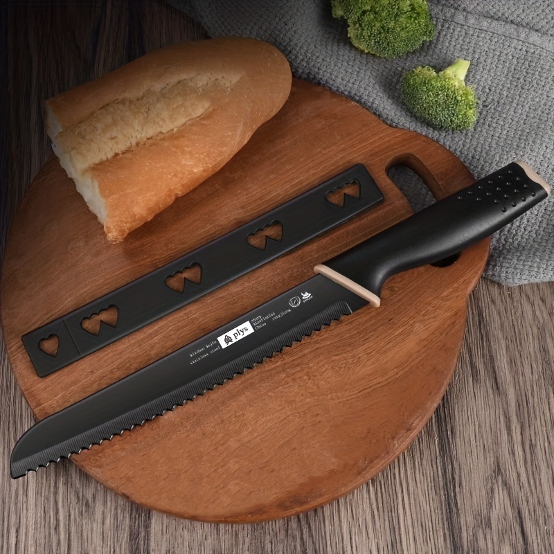 Stainless Steel Bread Knife Saw Cake Slicing Tool Baking Toast