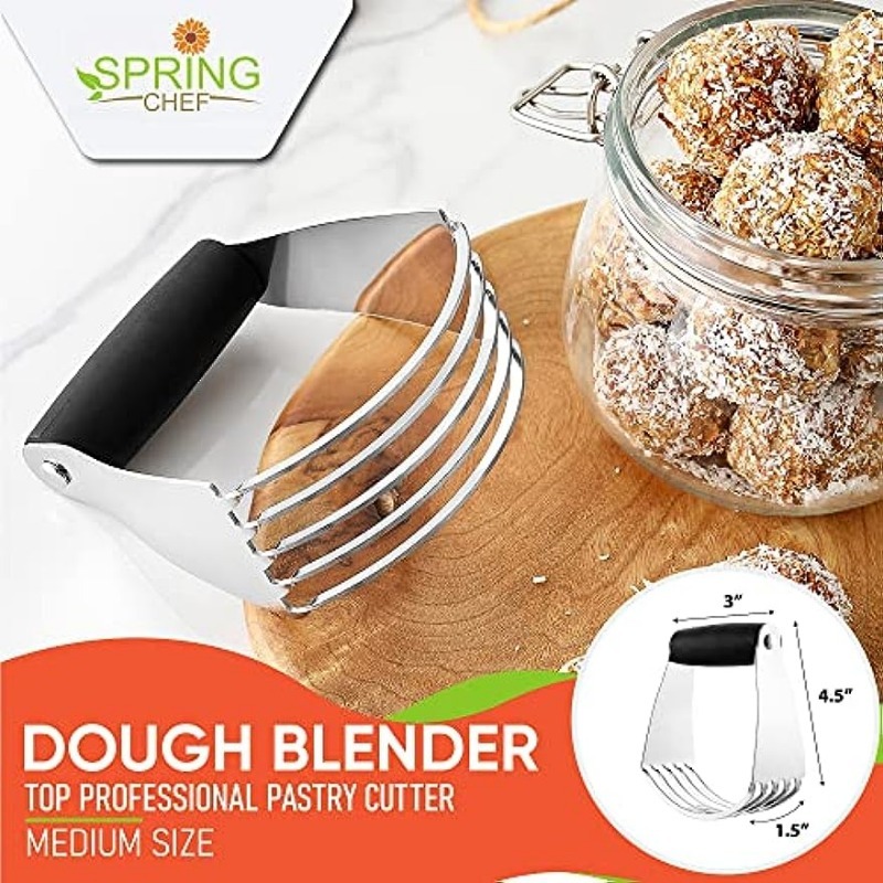 Dough Blender Professional Pastry Cutter With Heavy Duty - Temu