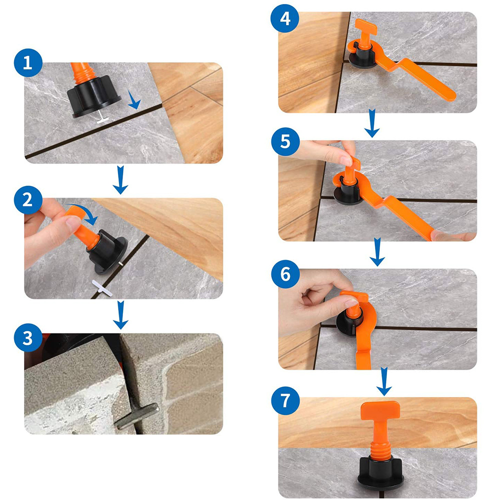 Système De Nivellement De Carrelage Réutilisable Goupille - Temu