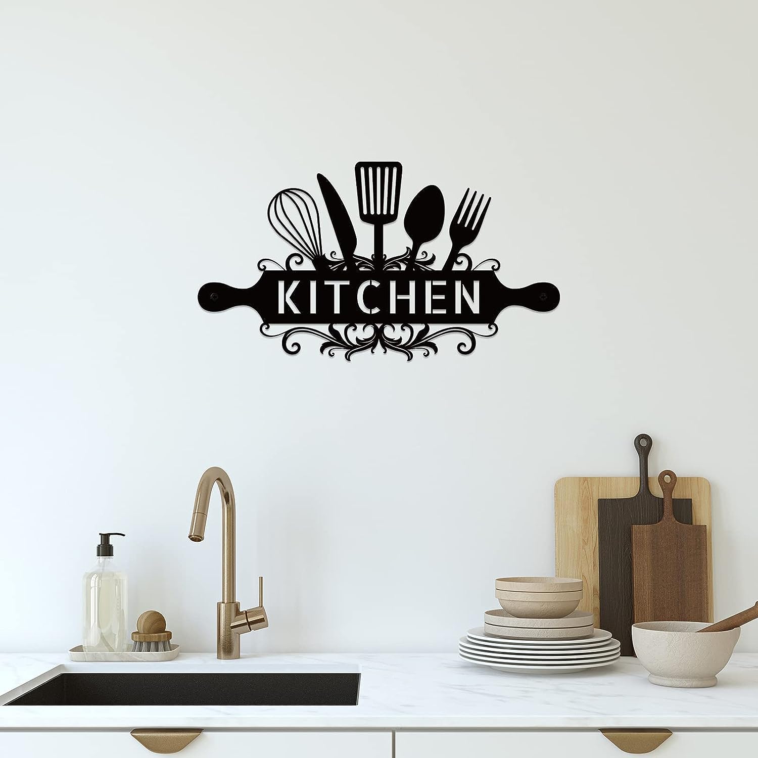 Metal Kitchen Sign Decor Kitchen Wall Decor Kitchen Wall Art Kitchen Word  Sign Kitchen Gift Kitchen Decor Cooking Gift Housewarming Gift