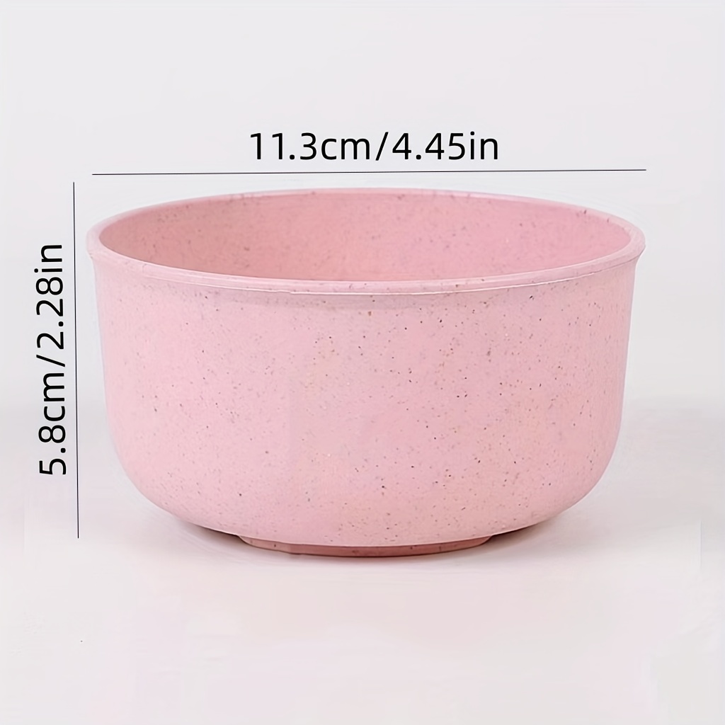 Wheat Straw Mixing Bowls Reusable Salad Mixing Bowls For - Temu