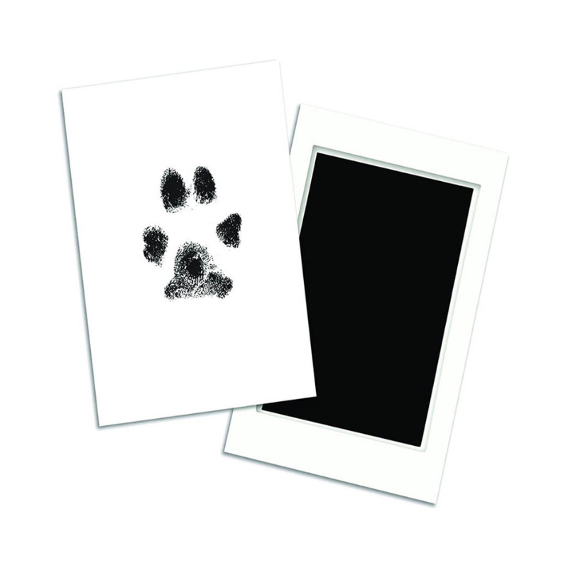 Pet Paw Print Kit For Dogs And Cats Ink Pad And Imprint Card - Temu