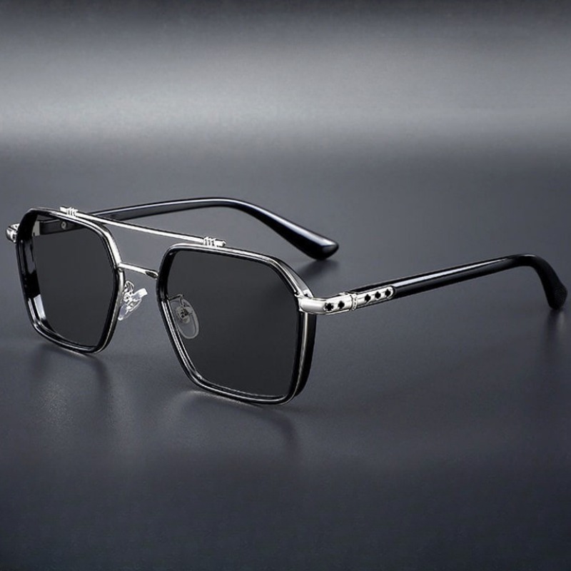1pc Mens Sunglasses Sport Retro Fishing Driving Uv Fashion Glasses