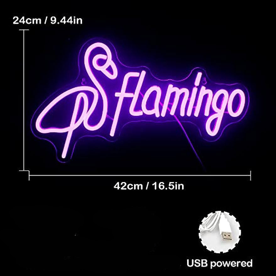 BRELONG LED Néon Veilleuse Flamingo Licorne Lune Ange Fête Mariage Décoration  Chambre Denfant Décoration À La Maison Du 20,05 €