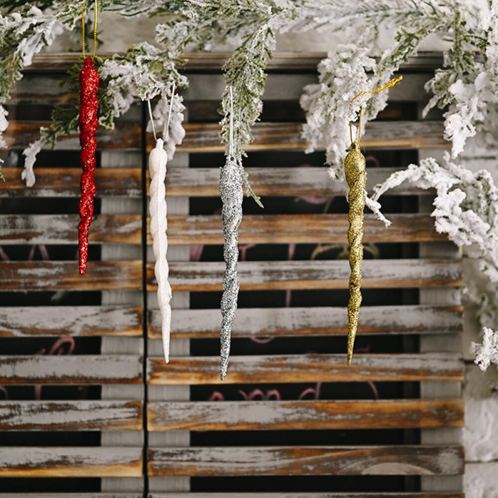 Christmas Iced Twig Garland christmas Party Decorations 