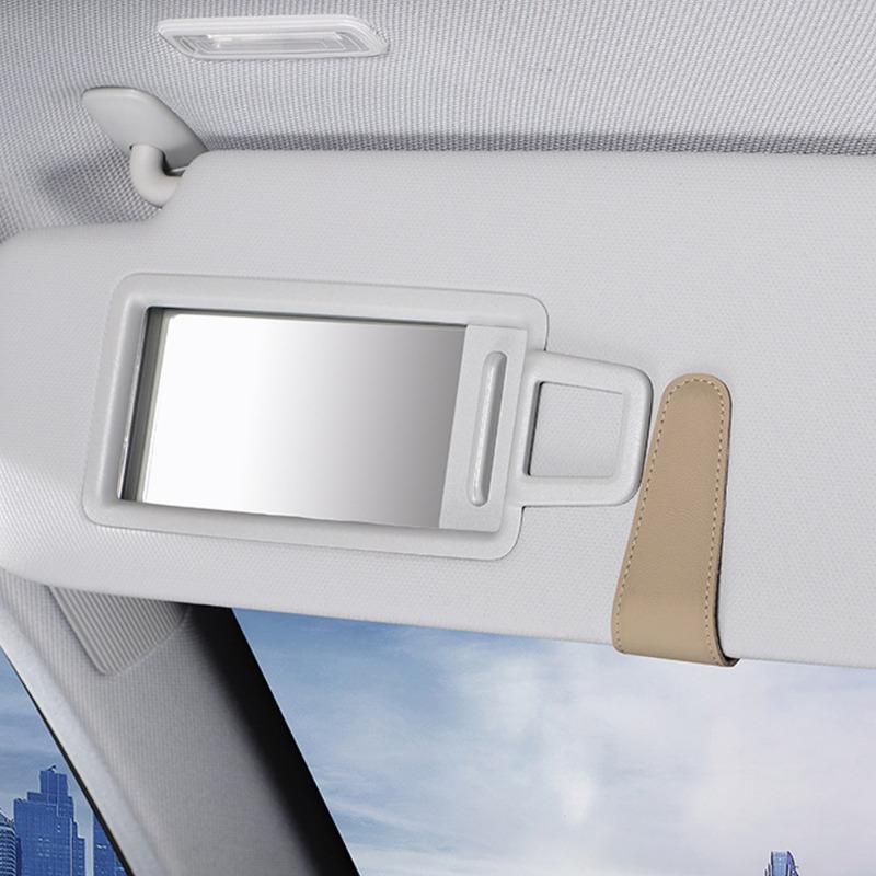Car Sun Visor Glasses Box Sunglasses Clip Ticket Holder Stand Fastener