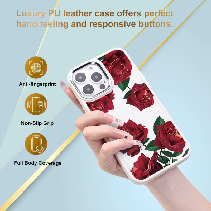 Luxury Brand Leather Case for Apple iPhone 14 13 12 11 Pro Max XR