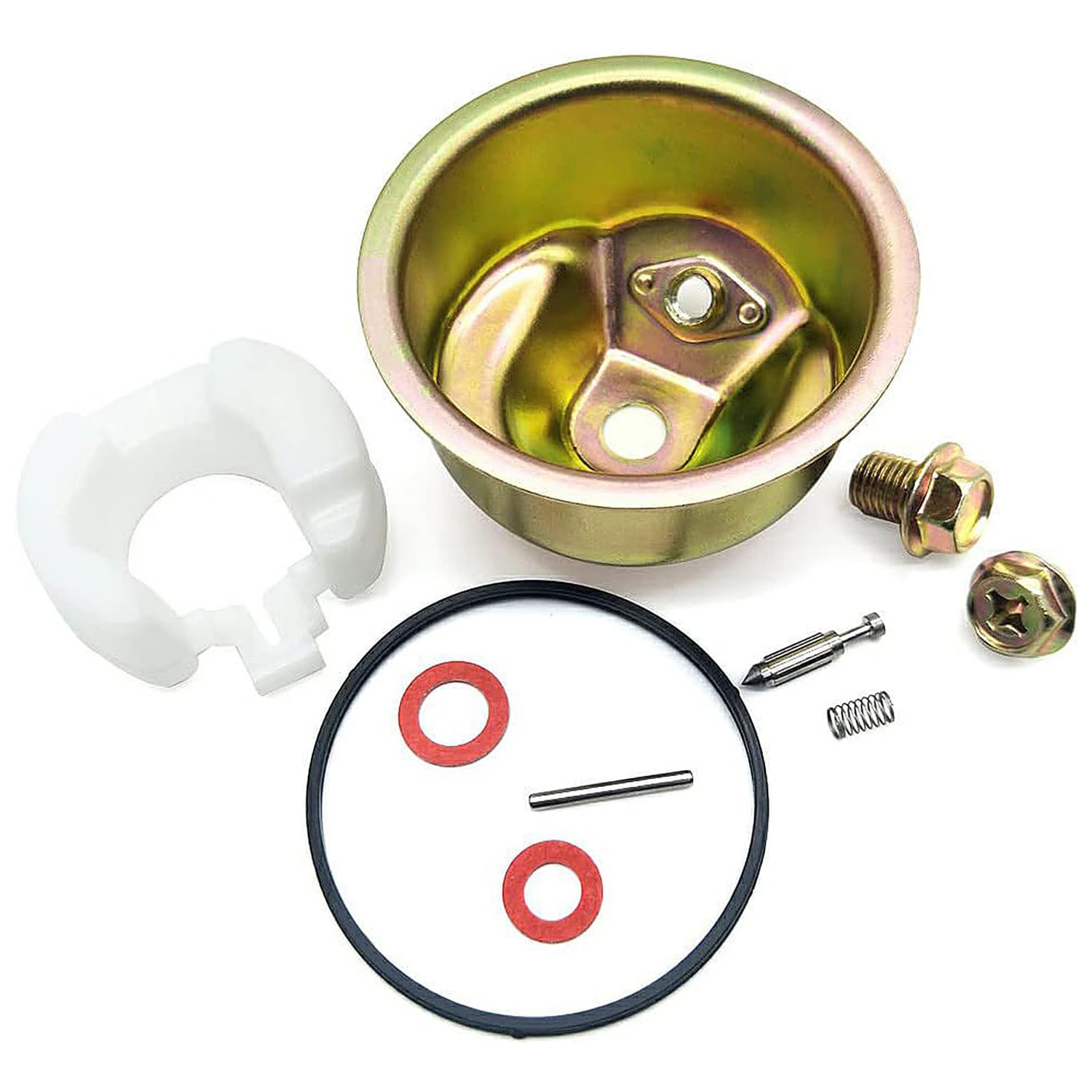 Carburetor Gasket For ZRX1100 ZRX1200 ZRX 1100 1200 Carburetor Carb Repair Kit Float Valve Pilot Screw Chamber Gasket Rebuild Set Parts Carburetor Kit (Color : 4 Gaskets