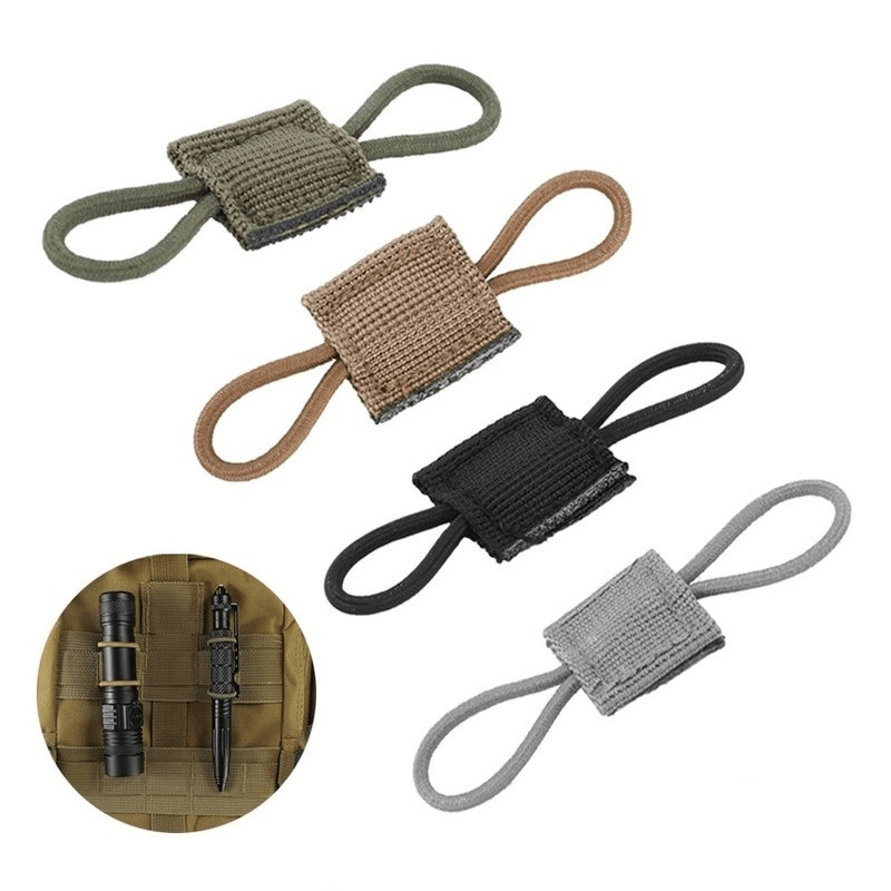 Durable Molle Tactical Backpack Buckle Clip With Elastic - Temu
