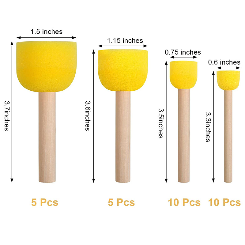 Foam Brushes (Size: 2 inch)