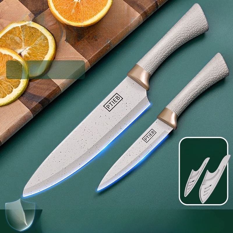 Household Fruit Knife With Knife Cover Portable Small Knife - Temu