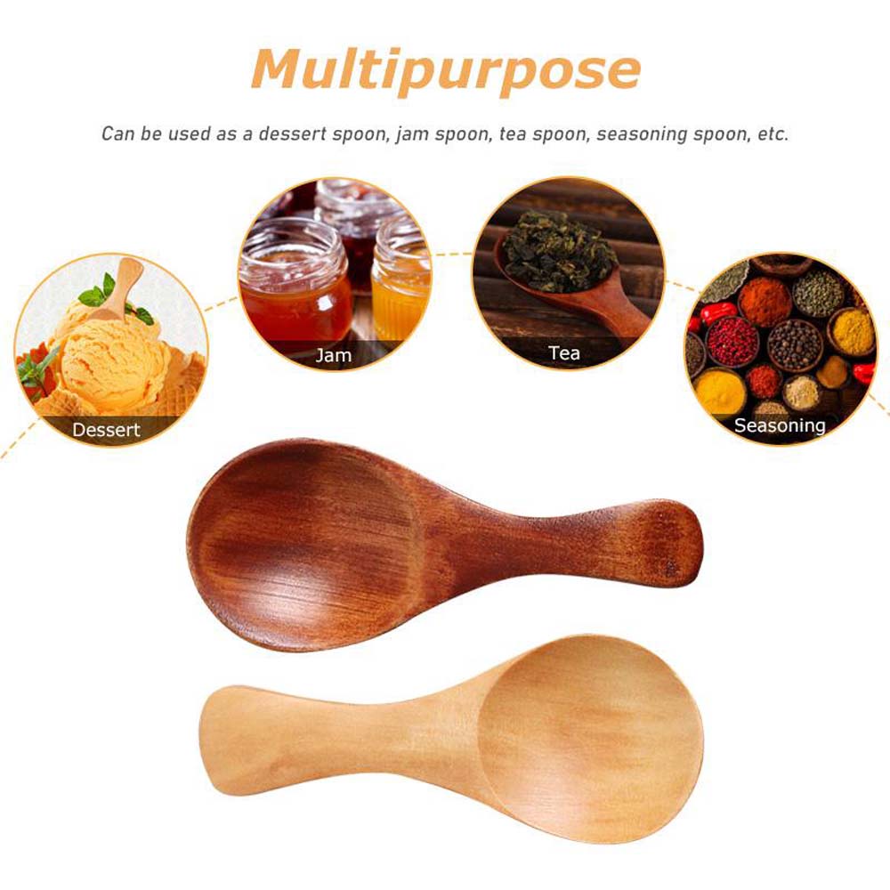 Mini Cucchiai Da Cucina Piccolo Legno Tè Caffè Scoop Sale Spezie Cucchiaio  Da Condimento Manico Corto Cucchiaio Di Legno Accessori Stoviglie  Spedizione MarittimaZC261 Da 0,52 €