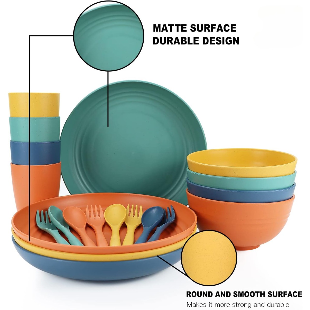 Toddler Bowls - Microwave Safe, Dishwasher Safe, Unbreakable