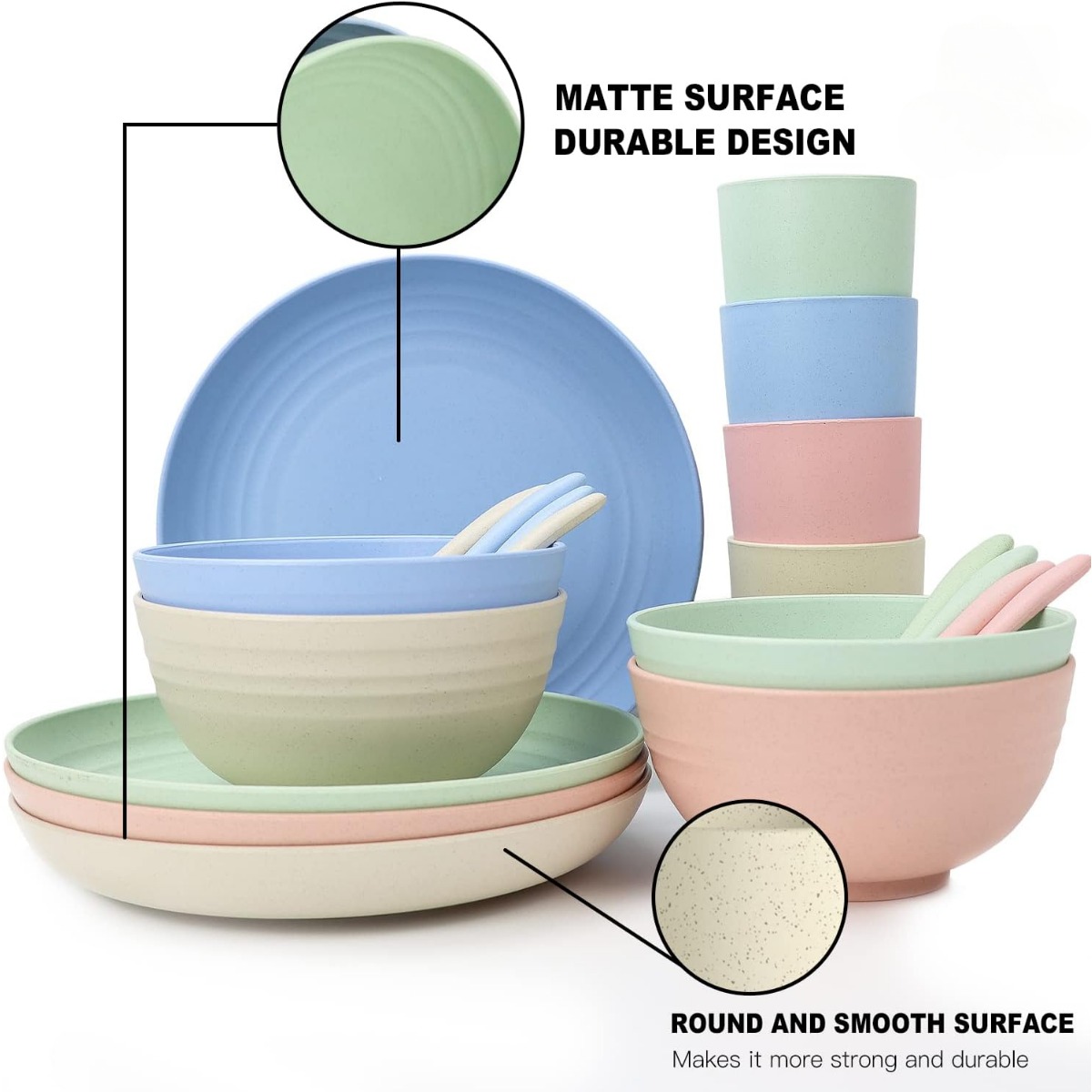 Round Dinnerware Bowl - Set of 2