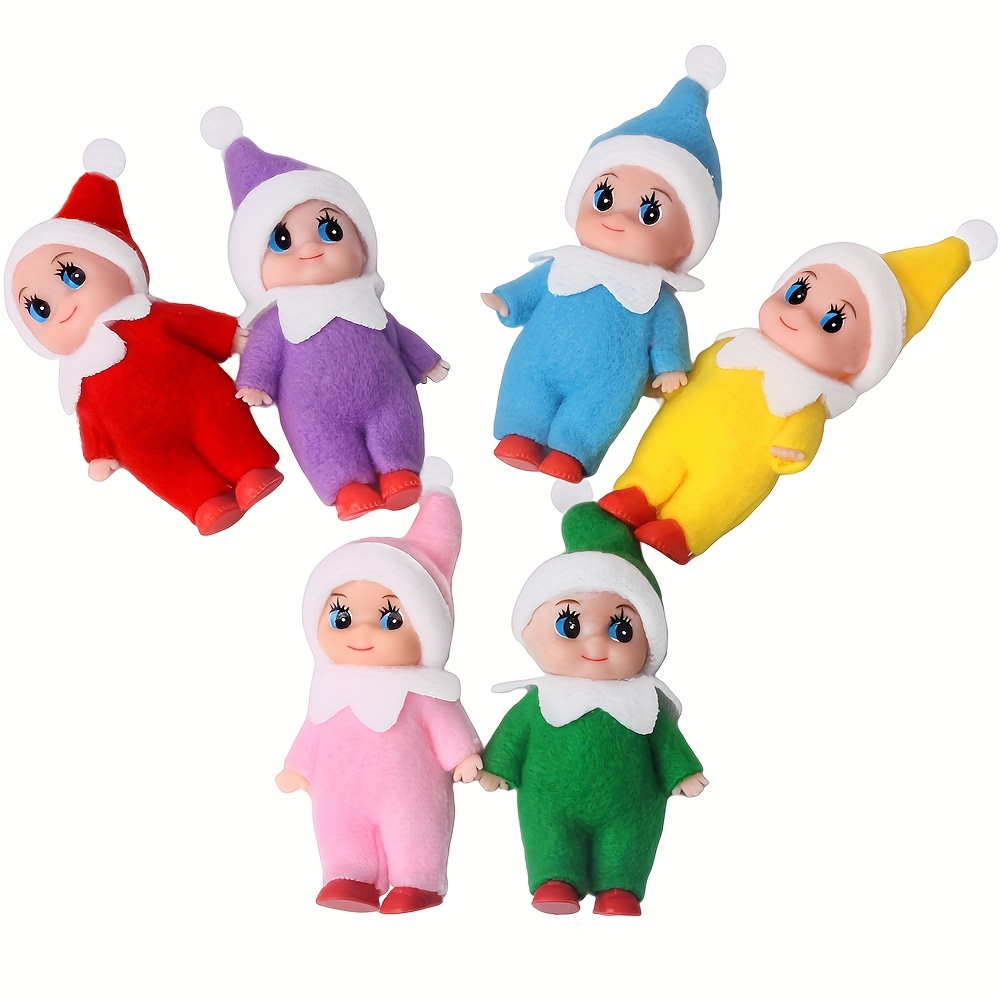 Set Elf Piñata Muñecas 12 Accesorios Casa Muñecas Miniatura - Temu