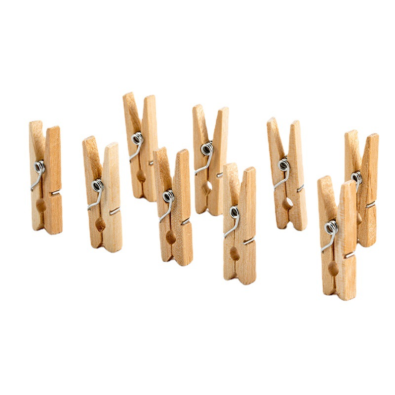 Mini Natural Wooden Clips Photo Clips Craft Decoration Clips - Temu United  Arab Emirates
