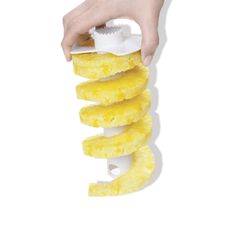 Vacu Vin Steel Pineapple Slicer Makes Fruit Rings In 30 Seconds