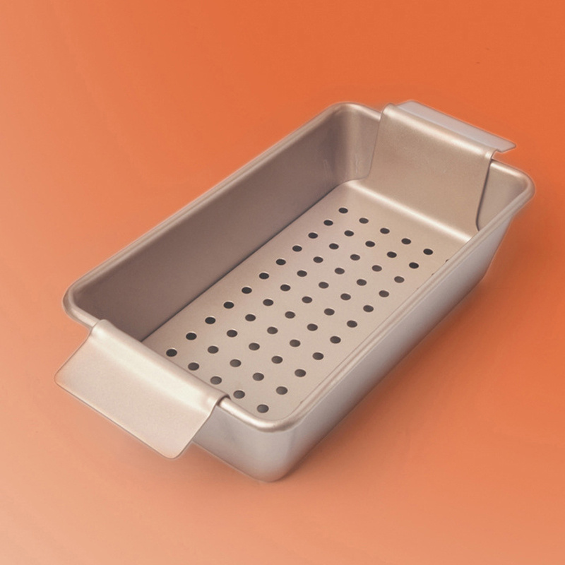 Meatloaf pan with drain tray