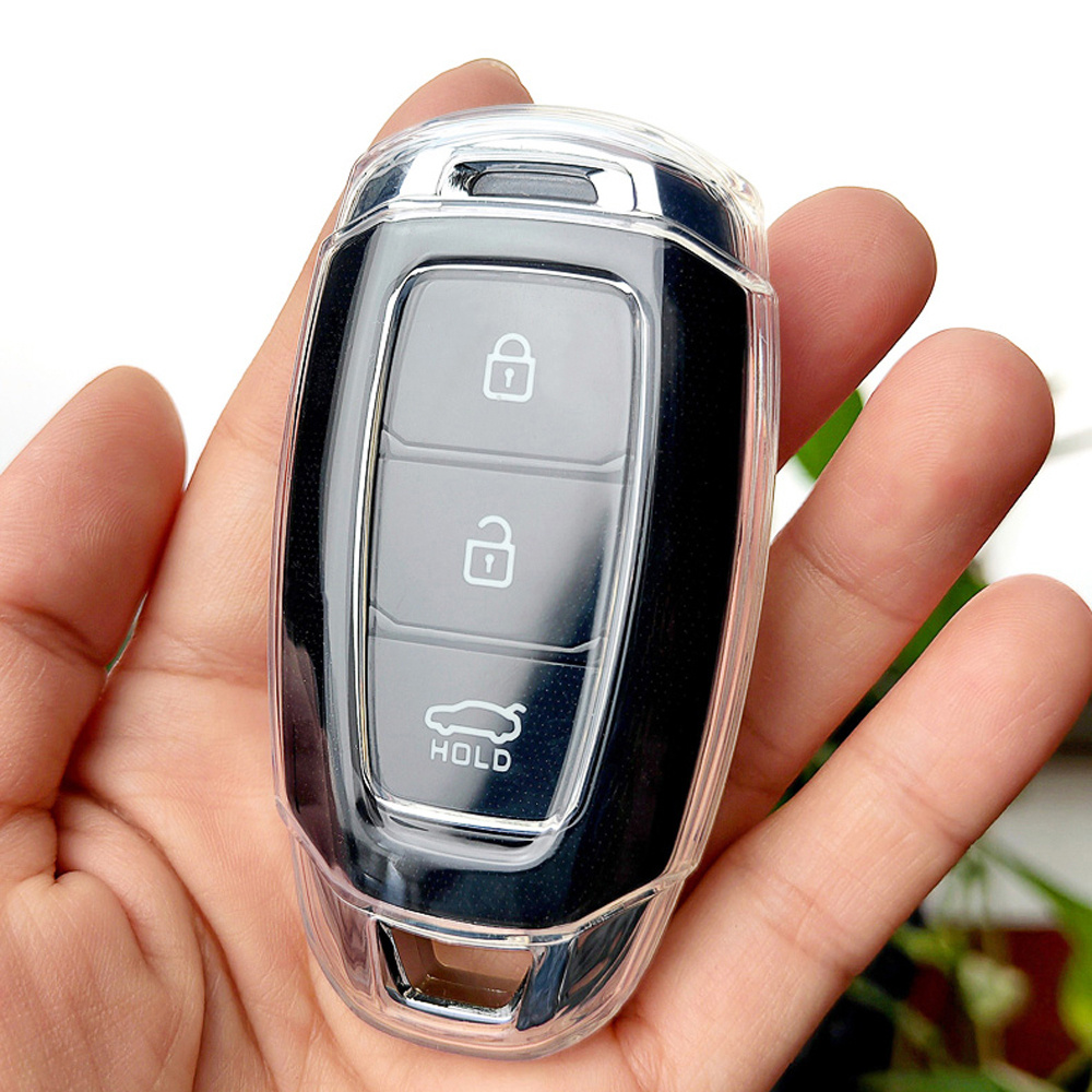ontto Smart Car Key Case Cover for Hyundai i30 ix35 Santa Fe Azera