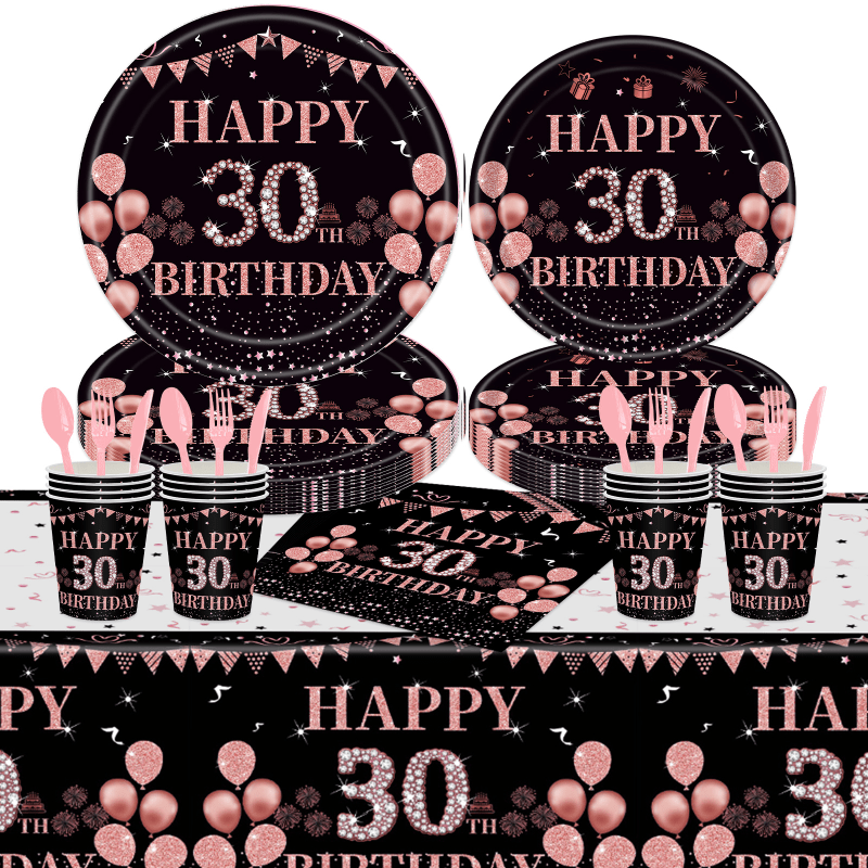 Decoración 30 Cumpleaños - Adornos y Cosas de 30 años - Comprar Online -  FiestasMix