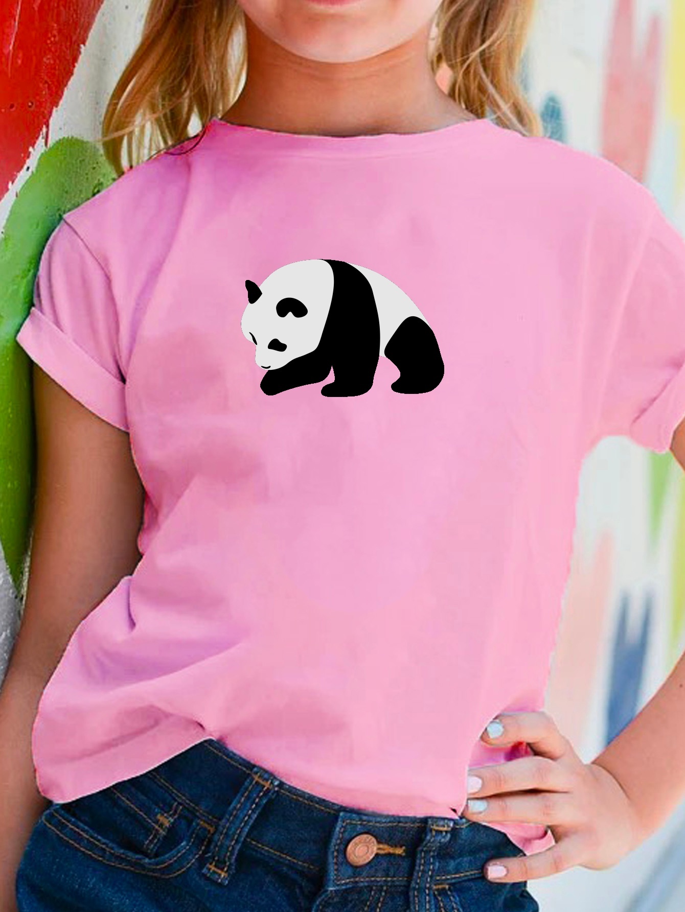 Panda t outlet shirt for girls