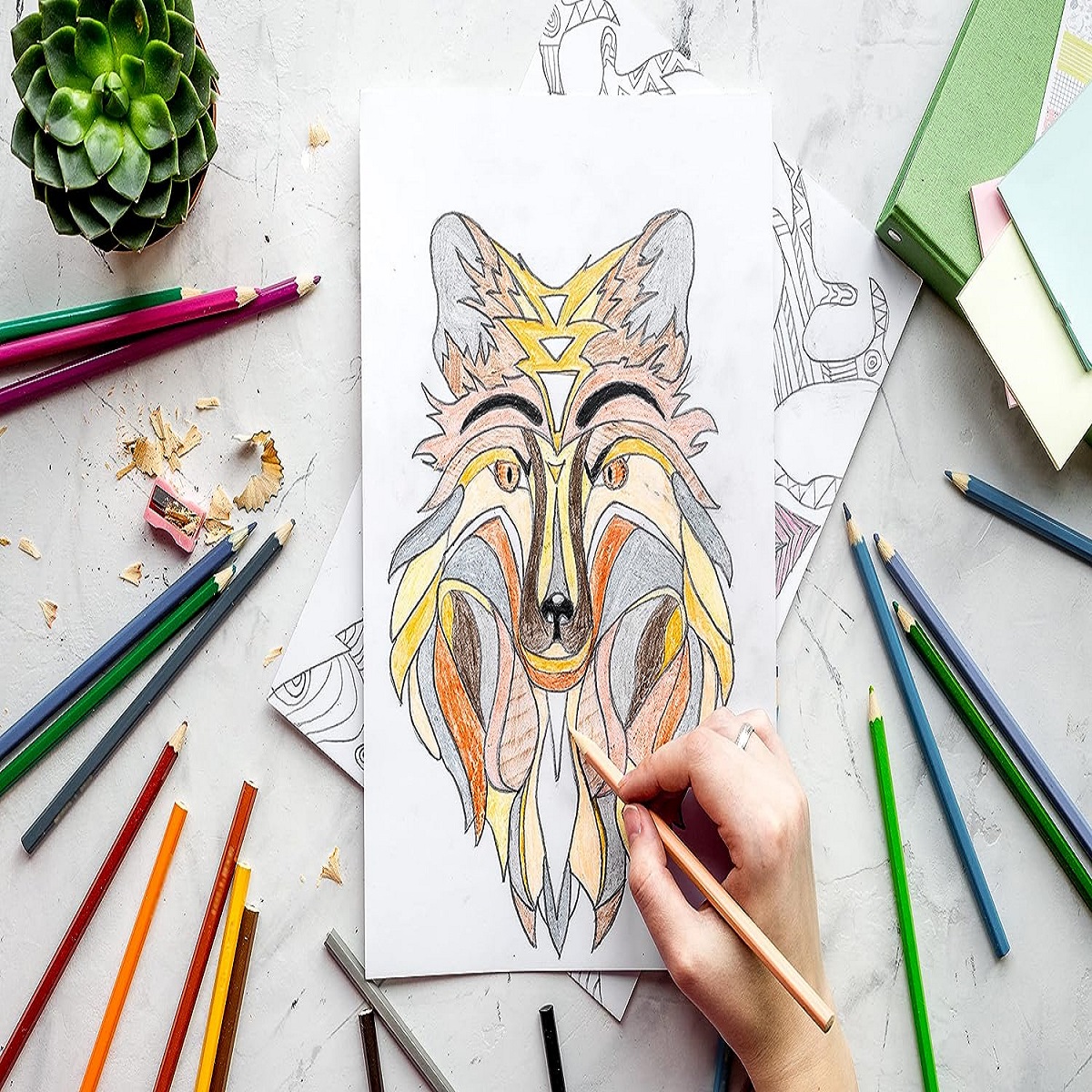 Color Pencils, Kids Art Drawing Projects