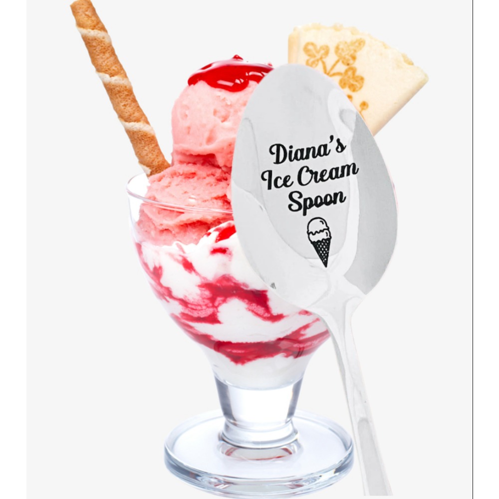 Personalized Ice Cream Scoop Metal Ice Cream Scoop Laser 