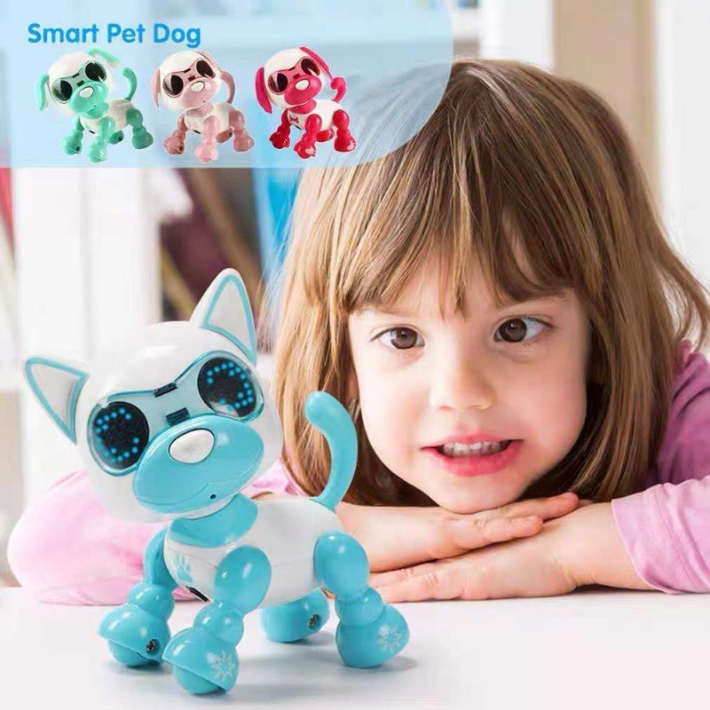 Children Interactive Simulation Electric Puppy Music Mechanical Dog Toy for  Kids