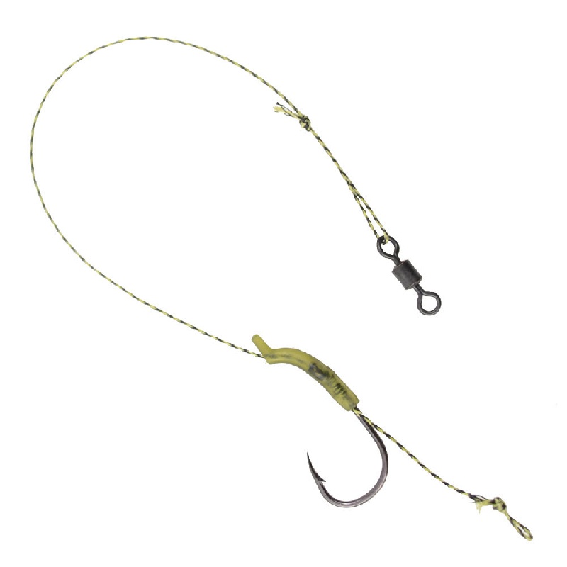 Fishing Hook Rigs Group Braid Line With Swivel And Hook - Temu