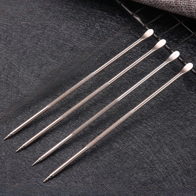 Coffee Needles Stainless Steel Coffee Pull Flower Needle Carved