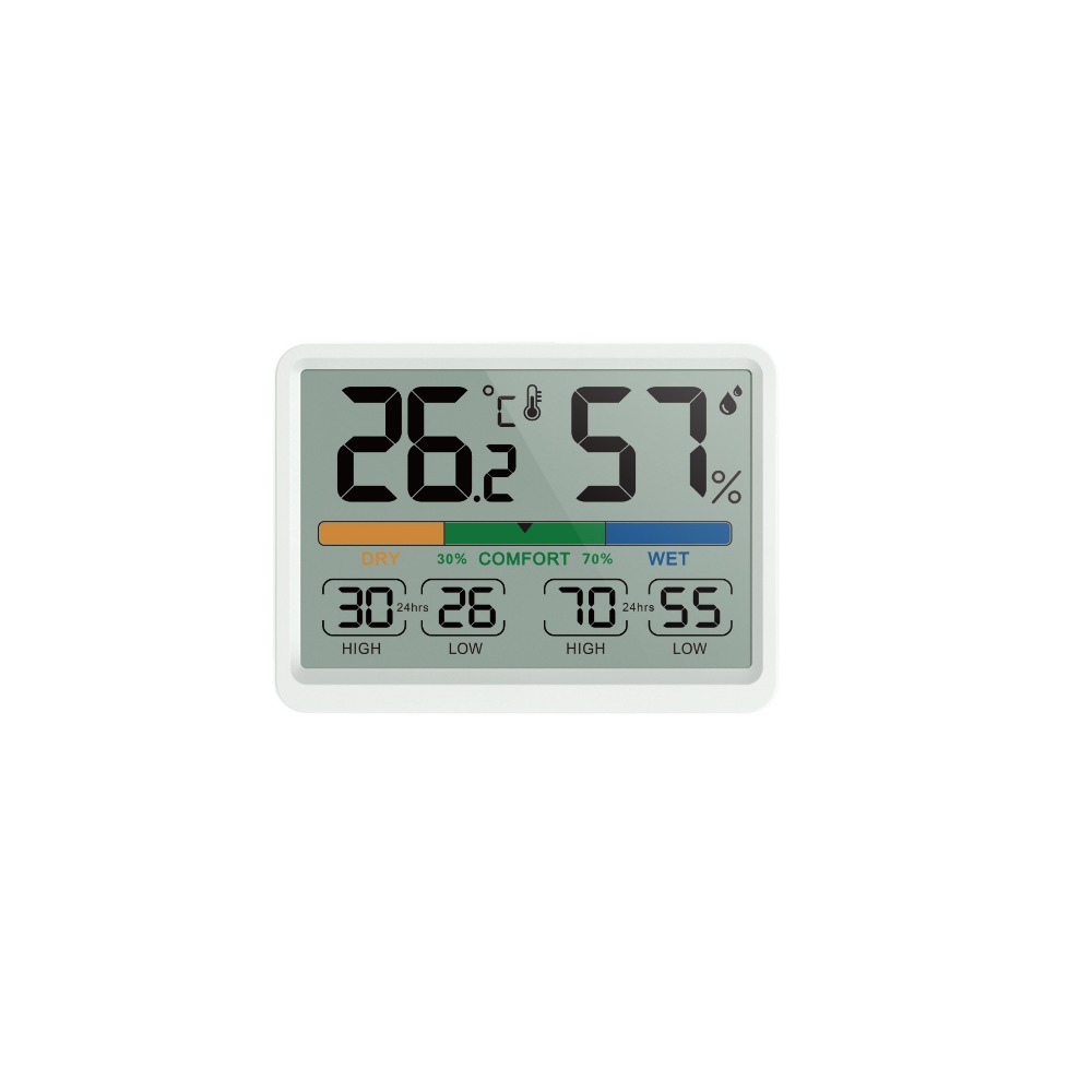 1pc Searon Thermomètre Intérieur Hygromètre Humidimètre