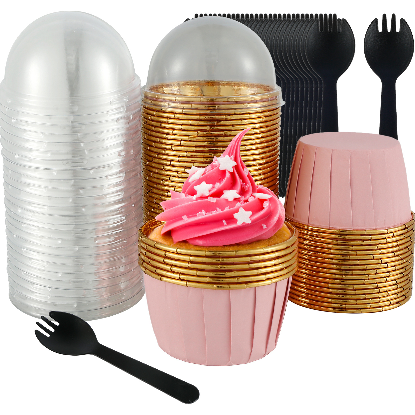 Copper Foil Cupcake Liners qty 50 See Special Notes Copper Foil Baking Cup,  Copper Foil Cupcake Papers, Copper Foil Cupcake Wrappers 